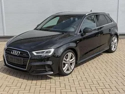 Mythosschwarz metallic Gebraucht 2018 Audi A3 Sportback S-Line Kombi | 19.580 € (Etwas zu teuer)