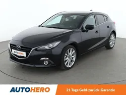 Schwarz Gebraucht 2016 Mazda 3 Sports-Line Limousine | 17.030 € (Etwas zu teuer)