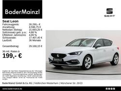 Glacial weiß metallic Gebraucht 2025 Seat Leon FR Limousine | 26.290 € (Superpreis)