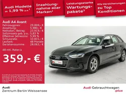 Brillantschwarz Gebraucht 2023 Audi A4 Sport Kombi | 29.899 € (Fairer Preis)
