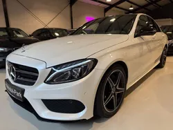 Weiß Gebraucht 2018 Mercedes C200 AMG line Limousine | 24.500 € (Fairer Preis)