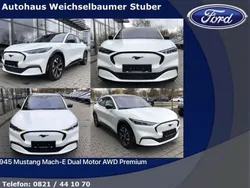 Weiß Gebraucht 2023 Ford Mustang Mach-E Premium SUV | 35.500 € (Superpreis)