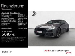 Daytonagrau perleffekt (metallic) Gebraucht 2022 Audi A7 Sportback S-Line Kleinwagen | 49.888 € (Teuer)