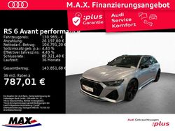 Florettsilber metallic Gebraucht 2025 Audi RS6 Performance Kombi | 130.989 € (Superpreis)