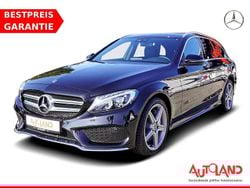 Obsidianschwarz Gebraucht 2018 Mercedes C160 AMG line Coupé | 27.950 €