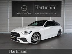 Polarweiß Gebraucht 2024 Mercedes C300 AMG Line Premium Plus Kombi | 54.850 €
