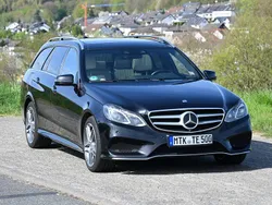 Schwarz Gebraucht 2014 Mercedes E500 Avantgarde Kombi | 25.500 € (Fairer Preis)