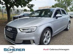 Silber Gebraucht 2017 Audi A3 Sportback Sport Limousine | 12.930 € (Fairer Preis)