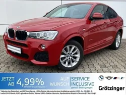 Rot Gebraucht 2017 BMW X4 M Sport SUV | 28.420 € (Etwas zu teuer)