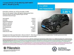 Deep black perleffekt Gebraucht 2024 VW T-Cross Style SUV | 23.307 € (Fairer Preis)