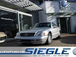 Silber (metallic) Gebraucht 1997 Mercedes SL500 Cabrio | 12.940 €