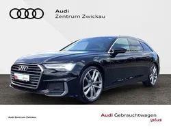 Schwarz Gebraucht 2021 Audi A6 S-Line Kombi | 38.460 € (Guter Preis)