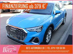 Blau Gebraucht 2023 Audi Q3 Sportback S-Line SUV | 36.980 € (Fairer Preis)