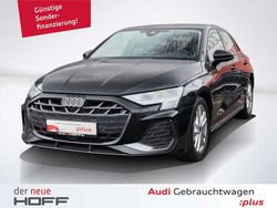 Mythosschwarz metallic Gebraucht 2025 Audi A3 S-Line Limousine | 40.975 €
