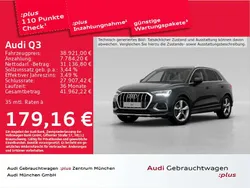 Mythosschwarz metallic Gebraucht 2025 Audi Q3 Advanced SUV | 38.921 € (Guter Preis)