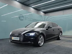 Schwarz Gebraucht 2019 Audi A5 Sportback Sport Limousine | 29.599 € (Etwas zu teuer)