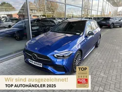 Spektralblau metallic Gebraucht 2024 Mercedes C300 AMG Line Premium Plus Kombi | 54.995 €