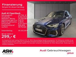 Navarrablau metallic Gebraucht 2022 Audi A3 S-Line Limousine | 25.730 € (Fairer Preis)