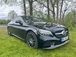 Schwarz Gebraucht 2019 Mercedes C180 AMG line Coupé | 27.500 € (Fairer Preis)