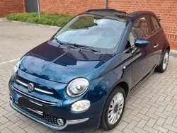 Blau Gebraucht 2016 Fiat 500C Lounge Cabrio | 6.990 € (Fairer Preis)
