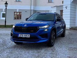 Blau Gebraucht 2022 Skoda Kodiaq RS SUV | 36.999 € (Superpreis)
