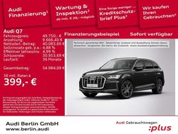 Mythosschwarz metallic Gebraucht 2022 Audi Q7 S-Line SUV | 49.750 € (Guter Preis)