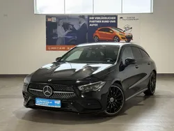 Schwarz Gebraucht 2022 Mercedes CLA250 Shooting Brake AMG line Kombi | 35.490 € (Fairer Preis)