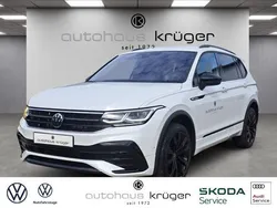 Weiß Gebraucht 2024 VW Tiguan Allspace R-line SUV | 45.900 € (Etwas zu teuer)