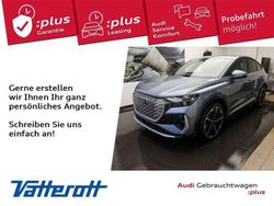 Geysirblau (metallic) Gebraucht 2022 Audi e-tron Sportback S-Line SUV | 33.580 € (Fairer Preis)
