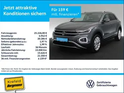 Grau / indiumgrau Gebraucht 2023 VW T-Roc Style SUV | 25.226 € (Guter Preis)