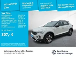 Ascotgrau schwarz Gebraucht 2024 VW T-Roc Life SUV | 27.590 € (Superpreis)