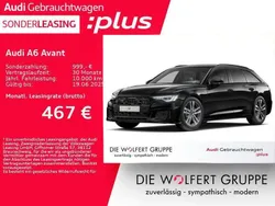 Mythosschwarz metallic Gebraucht 2024 Audi A6 S-Line Kombi | 58.300 €