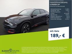 Obsidienschwarz Gebraucht 2021 Citroën C4 PureTech Limousine | 17.980 € (Fairer Preis)