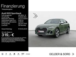 Distriktgrün metallic Gebraucht 2021 Audi SQ5 Sportback Ambiente SUV | 46.980 € (Superpreis)