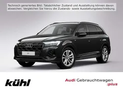 Mythosschwarz metallic Gebraucht 2024 Audi Q7 S-Line SUV | 64.980 € (Guter Preis)