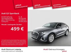 Grau Gebraucht 2024 Audi Q3 Sportback S-Line SUV | 43.980 € (Fairer Preis)
