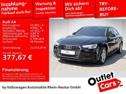 Brillantschwarz Gebraucht 2018 Audi A4 Design Limousine | 20.492 € (Fairer Preis)