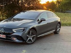 Selenitgrau metalliclack Gebraucht 2022 Mercedes EQE350 AMG line Limousine | 46.000 € (Fairer Preis)