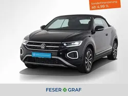 Deep black perleffekt schwarz Gebraucht 2022 VW T-Roc Cabriolet Style Cabrio | 27.450 € (Fairer Preis)