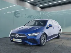 Blau Gebraucht 2024 Mercedes CLA200 Shooting Brake Advanced Plus Kombi | 39.240 € (Teuer)