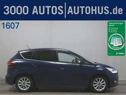 Blau Gebraucht 2018 Ford C-MAX Titanium Van / Kleinbus | 8.980 € (Superpreis)