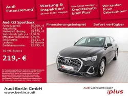 Mythosschwarz metallic Gebraucht 2024 Audi Q3 Sportback S-Line SUV | 35.900 € (Superpreis)