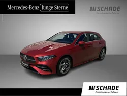 Rot Gebraucht 2024 Mercedes A200 AMG line Limousine | 31.850 € (Fairer Preis)
