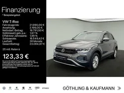 Indiumgrau metallic Gebraucht 2024 VW T-Roc Life SUV | 21.990 € (Guter Preis)