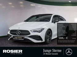 Weiss / digitalweiss Gebraucht 2023 Mercedes CLA200 Shooting Brake Premium Kombi | 34.890 € (Fairer Preis)