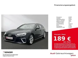 Schwarz Gebraucht 2021 Audi A4 S-Line Kombi | 25.780 € (Guter Preis)