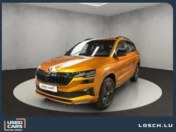 Orange Gebraucht 2023 Skoda Karoq SportlinePlus SUV | 34.990 € (Fairer Preis)