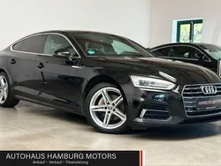 Brillantschwarz Gebraucht 2019 Audi A5 Sportback S-Line Limousine | 23.990 € (Fairer Preis)