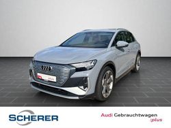 Grau Gebraucht 2022 Audi Q4 e-tron S-Line SUV | 27.900 € (Fairer Preis)