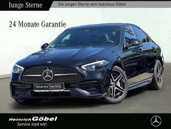 Lack obsidianschwarz Gebraucht 2025 Mercedes C200 AMG Limousine | 49.900 € (Teuer)